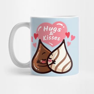 Hugs & kisses | chocolate day Mug